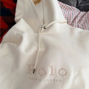 Ralph Lauren Cream Hoodie 2xlt